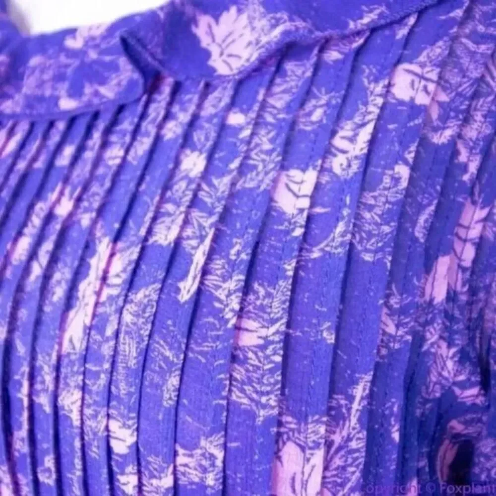 NEW Free People These Dreams‎ purple Mini Dress, XS